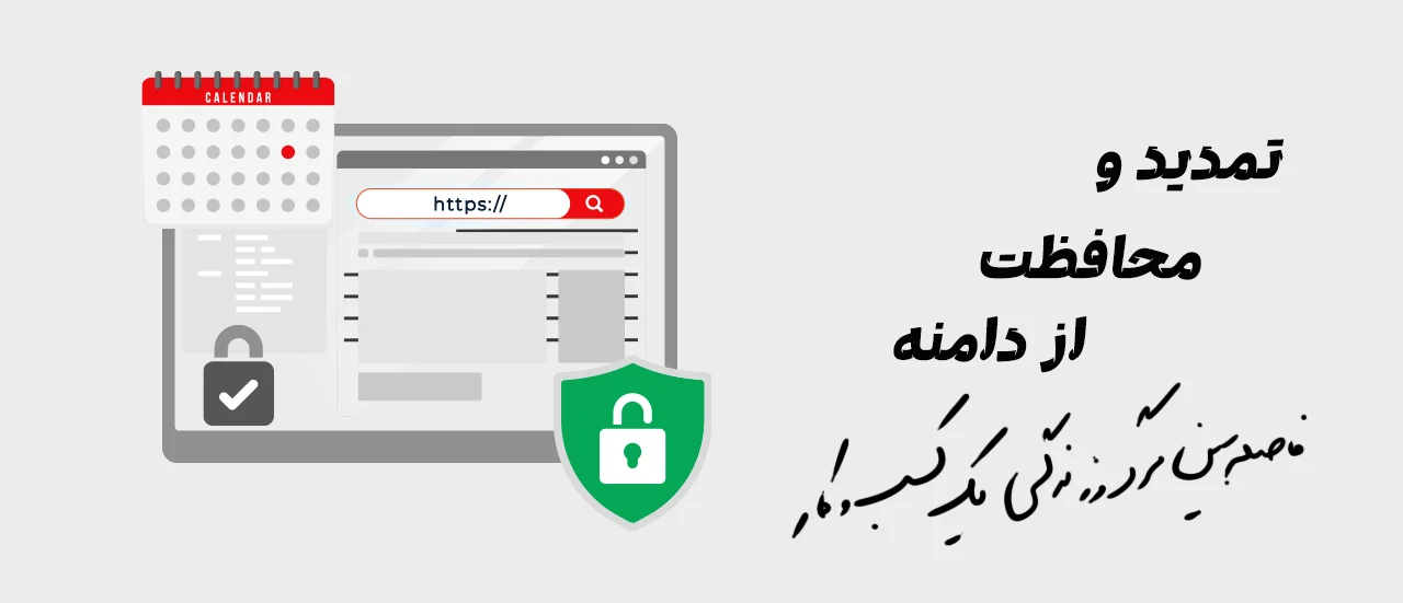 تمدید و محافظت از دامنه