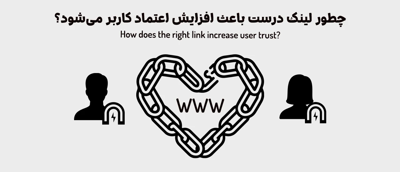 چطور لینک درست باعث افزایش اعتماد کاربر می‌شود