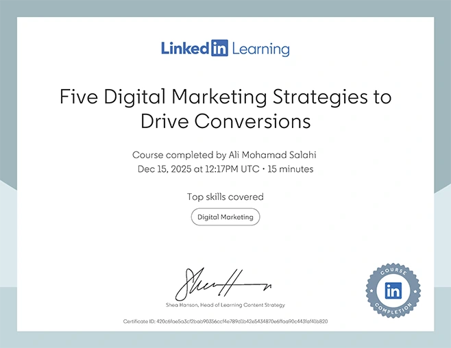 5 Digital Marketing Strategies :